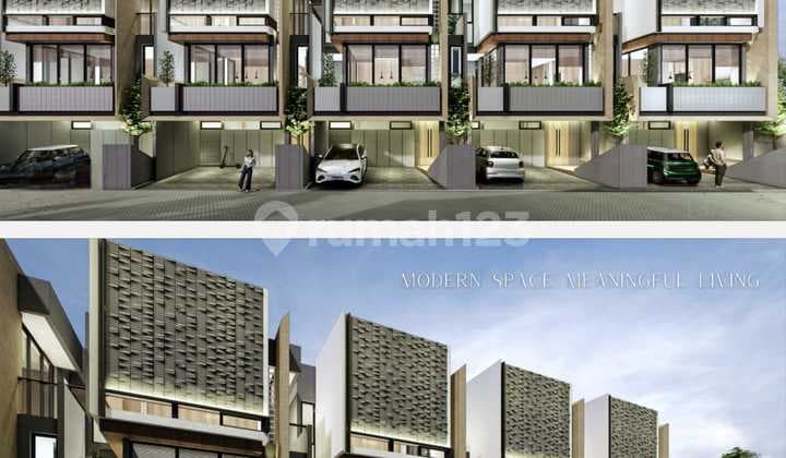 Dijual Rumah Baru Design Modern Dalam Cluster di Duren Sawit Jakarta Timur