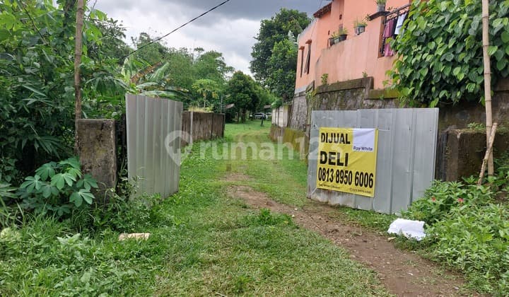 Kavling Dipinggir Jalan Raya Ciomas Sukaharja Cibinong