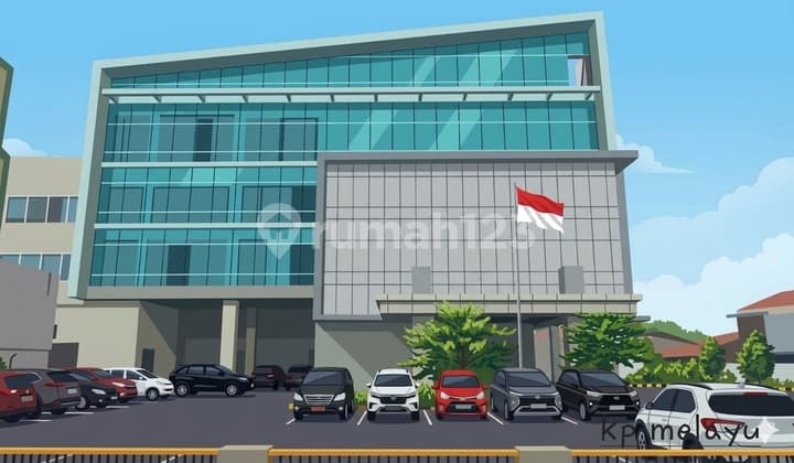 Gedung 4 Lantai di Jl Harapan Indah Bekasi Jawa Barat