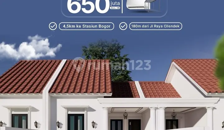 New House Ready 10 Minutes to Bogor Station