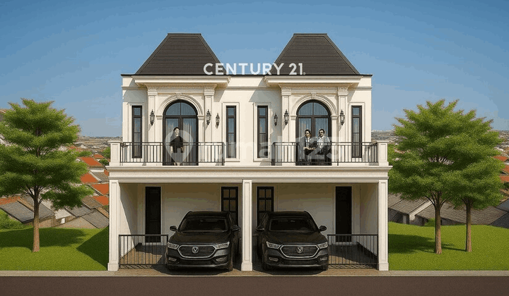 Rumah Baru Strategis Harga Menarik di Komp Deplu Pondok Aren Bebas Banjir