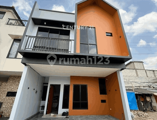 Dijual Rumah Minimalis Dalam Cluster Dekat Sta PD Ranji Al Azhar