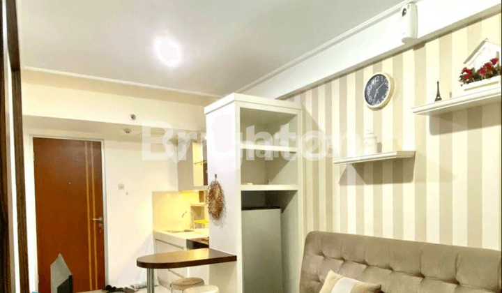 APARTMENT PUNCAK KERTAJAYA, TOWER A, LANTAI 17, FULL FURNISHED DAN INTERIOR, TYPE 2 BR