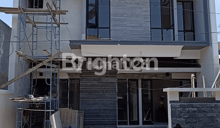 RUMAH GRESS 2LT, WISMA PERMAI, DHARMAHUSADA, SUTOREJO, RMH GRESS 2LT MINIMALIS KONTEMPORER, DKT GM