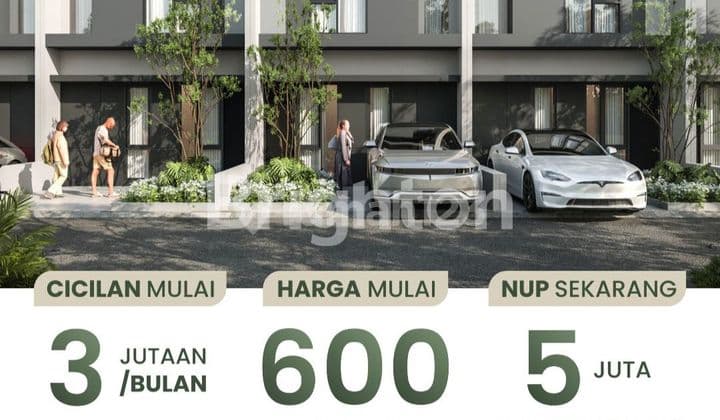 RUMAH PARK SUNRISE DP 0 FREE BIAYA NUP 5JT REFUND SBY TIMUR
