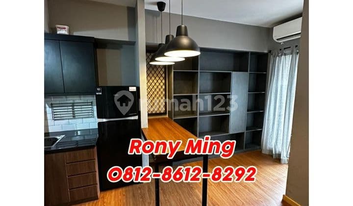 Mtown Residence Carmel Lt.27 - Siap Huni! Full Kitchen Set, 3 AC, 45Sqm