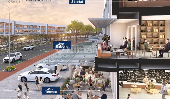 Premium Ruko Free VAT at Petals Anchor with Renowned Tenants, Aw & Small Village