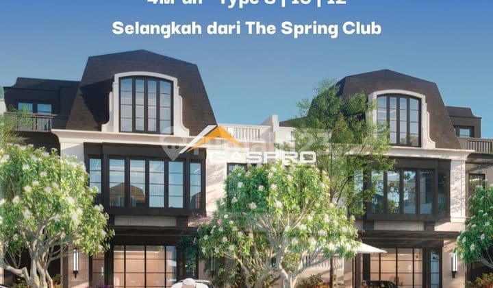 Hunian Terbaru Lebar 10 di Bellefont Summarecon – Ruang Luas 240, Desain Elegan, Lokasi Bergengsi Gading Serpong