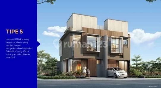 Rumah BSD City Cicilan Murah Cuma 5 Jutaan Depan Rumah Langsung Aeon Mall Izzi Sinarmasland