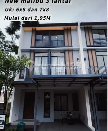 Rumah Baru Malibu Village - Lokasi Strategis di Perbatasan BSD & Gading Serpong, Mulai 1,9M-An