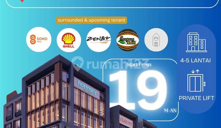 Hanya 8Man Graha Eksklusif 3 Lantai di Summarecon Gading Serpong - Lokasi Super Strategis City Gate