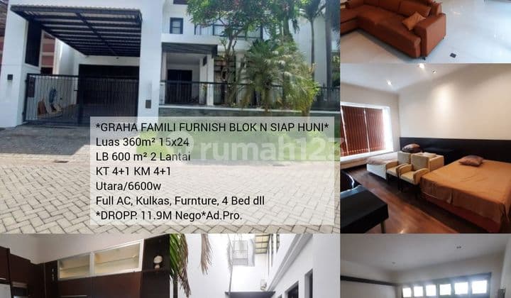 Rmh Graha Family Mewah Furnish, Siap Huni, Dropp Price! *an.pro.