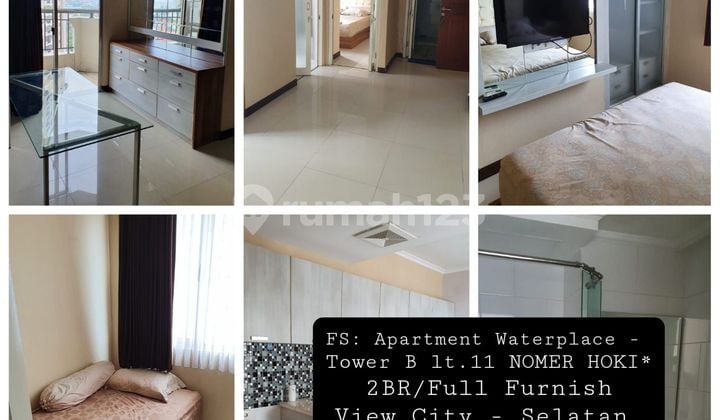 FS: Apt Water Place 2BR tower B Furnish bagus, Nego tipiss