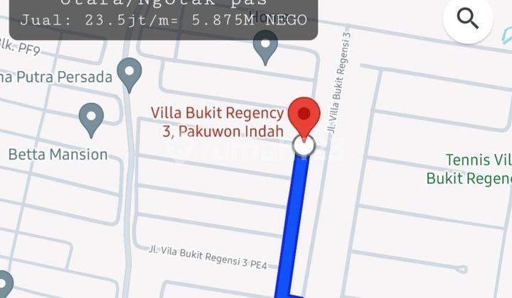 FOR SALE: NGOTAK VBR3 Plot at Pakuwon Indah, NEGOTIABLE, MANY OFFERS COMING IN FOR SALE: NGOTAK VBR3 Plot at Pakuwon Indah, NEGOTIABLE, MANY OFFERS COMING IN