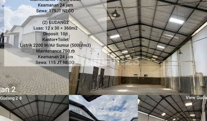 RENT: 2Gudang jln raya taman Sepanjang, masing" luas 360m2 sewa 115jt/th & luas 600m2 sewa 175jt/th Gudang di Raya Taman Sidoarjo 360 m Bagus HGB RENT: 2Gudang jln raya taman Sepanjang, masing" luas 360m2 sewa 115jt/th & luas 600m2 sewa 175jt/th Gudang di Raya Taman Sidoarjo 360 m Bagus HGB