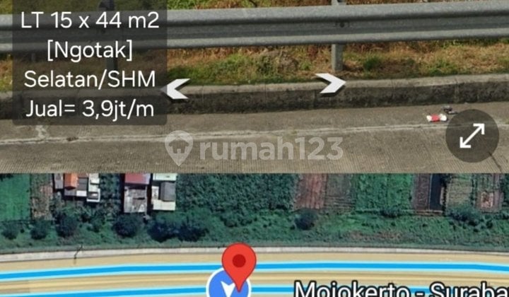 Industrial Land Area of Miwon Factory in Driyorejo, 20ft BS