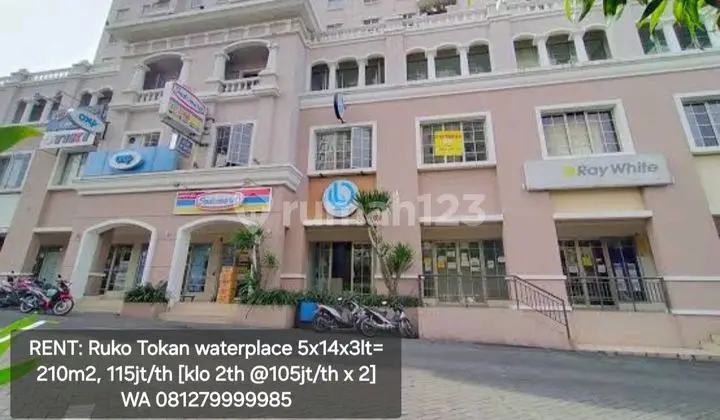 Sewa Komersil.dekat Mall Tokan Waterplace 3lt