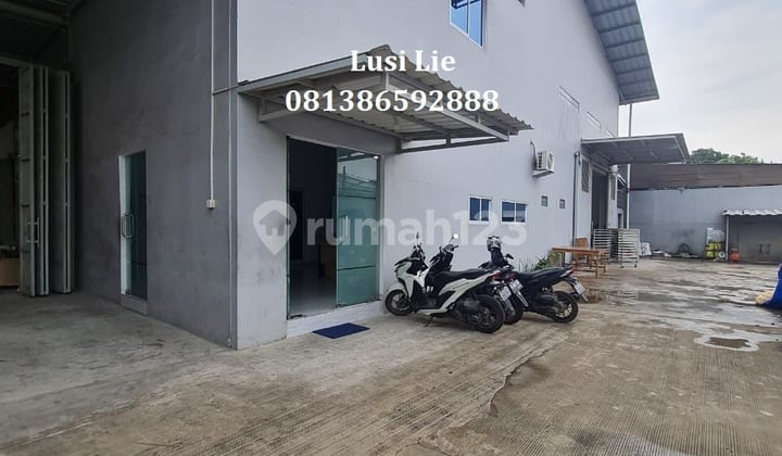 Gudang Kapuk Luas 2100M,Office Rapi Akses Kontainer, Murah