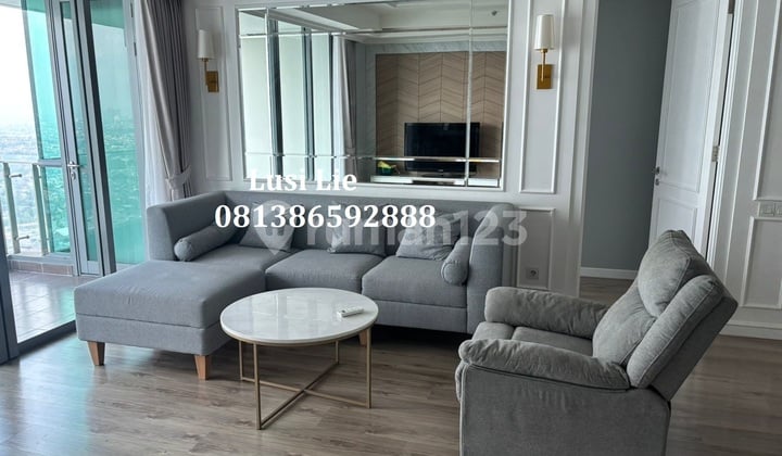 Apartemen St Moritz Puri Indah 3+1 BR, Furnished Rapi Bagus