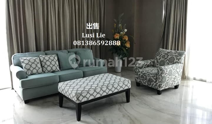 Apartemen Regatta Luas 206M Private Lift,Furnished Rapi, Murah
