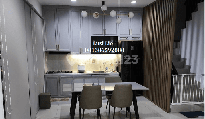 Rumah Hoek Pik2 Tahap1, Furnished Interior Bagus