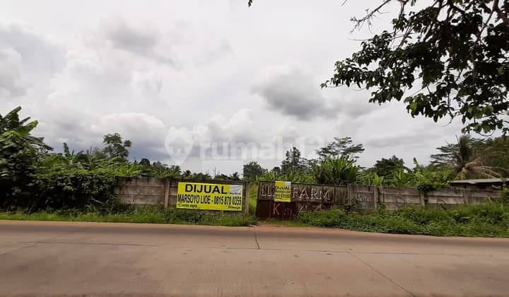 Lahan Komersial Debit Air Besar & Jernih di Jalan Raya Dago Bogor