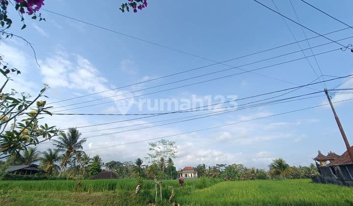 TANAH PINGGIR JALAN VIEW CANTIK LINGKUNGAN VILLA SIAP BANGUN