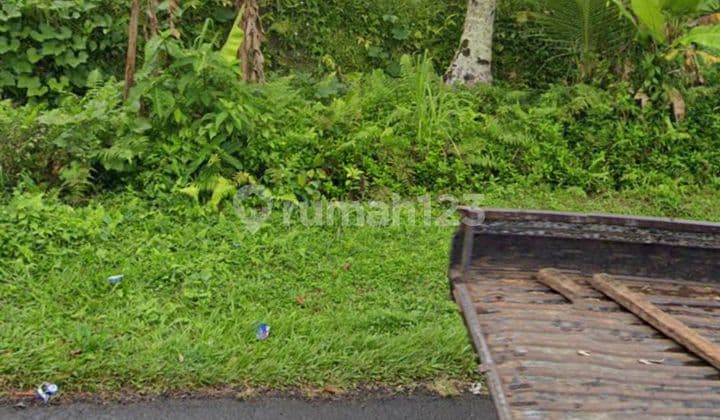 TANAH PINGGIR JALAN RAYA VIEW CANTIK COCOK VILLA/ RESTORAN