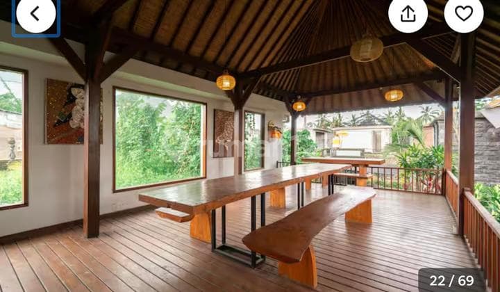 Jual Villa dan Resto di Ubud Area Sangat Bagus dan Nyaman