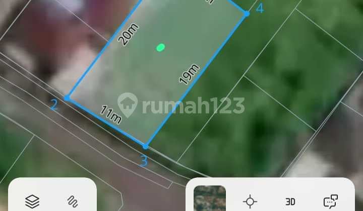 Dijual Tanah Dekat Nuanu Creative City Pantai Nyanyi Tabanan
