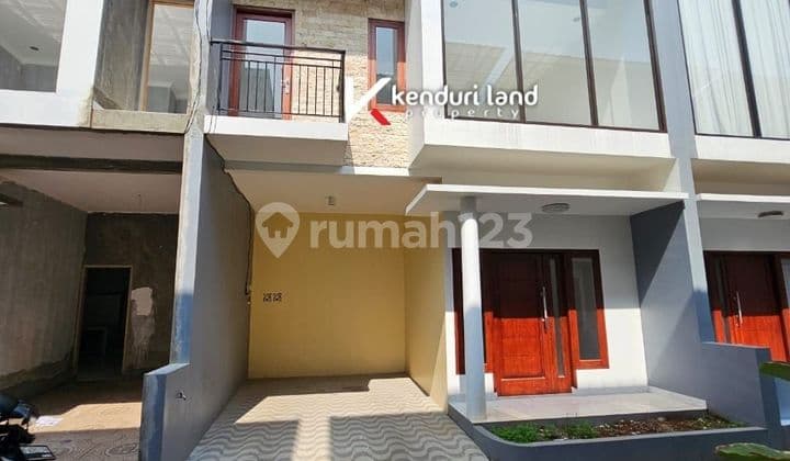 RUMAH MEWAH 2 LANTAI MINIMALIS CLUSTER DEKAT TOL DAN STASIUN