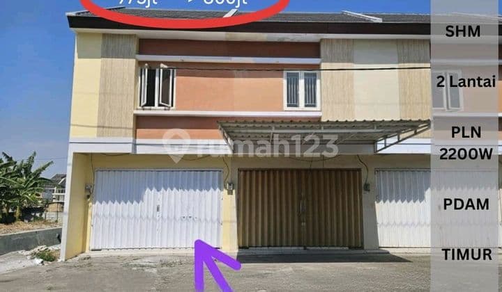 Turun Harga Jadi 800jt Ruko Gunung Anyar Sawah Siap Huni Dekat Merr Dan Oerr