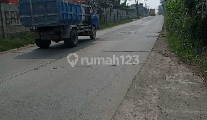 Dijual Tanah Deket Lg Tangerang Dipinggir Jalan