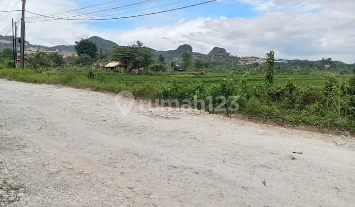 Dijual Tanah di Klapanunggal Bogor di Bawah NJOP