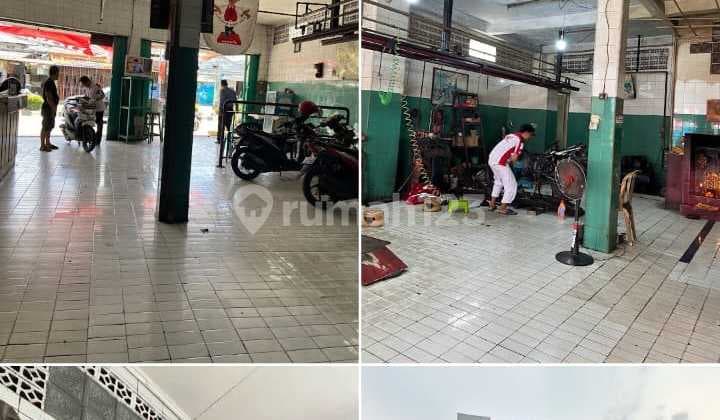 Di Sewakan Lahan Usaha di Pinggir Jalan Bekas Bengkel Motor