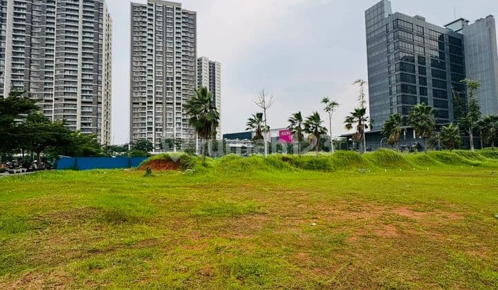 Dijual Kavling Commercial CBD, BSD city, Posisi Hoek, Lokasi jalan raya BSD