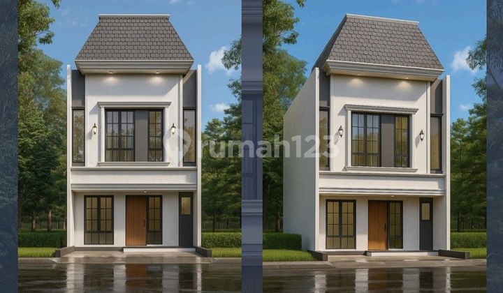 Rumah 2 Lantai Murah All In di Kota Bogor Dekat Stasiun Bogor dan Rsud