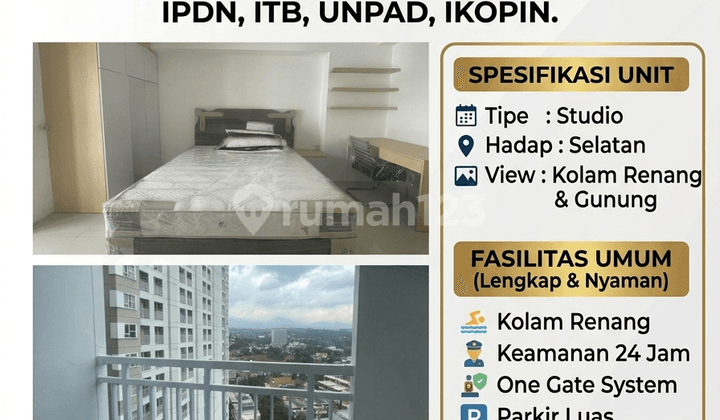 Dijual Unit Lelang Eksklusif- Skyland City Jatinangor Investasi Cerdas di Jantung Jatinangor