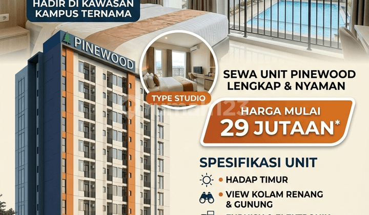 Sewa Apartement Tahunan Dekat Kampus Itb Unpad