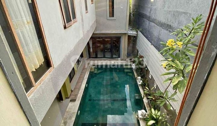 Rumah mewah dengan pool besar super strategis di tukad badung dekat jalan raya puputan