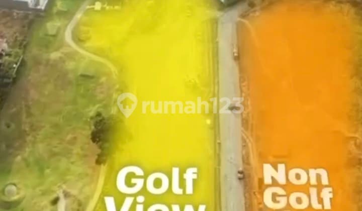 Kavling Golf View Di Bukit Golf Internasional Siap Bangun Di Citraland Surabaya Barat Blok G A