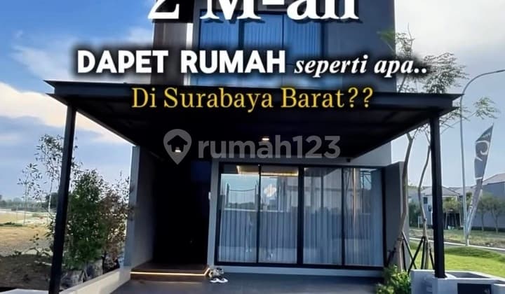 Rumah Greenlake Citraland Type Verdella Lwbar 6 di Surabaya Barat