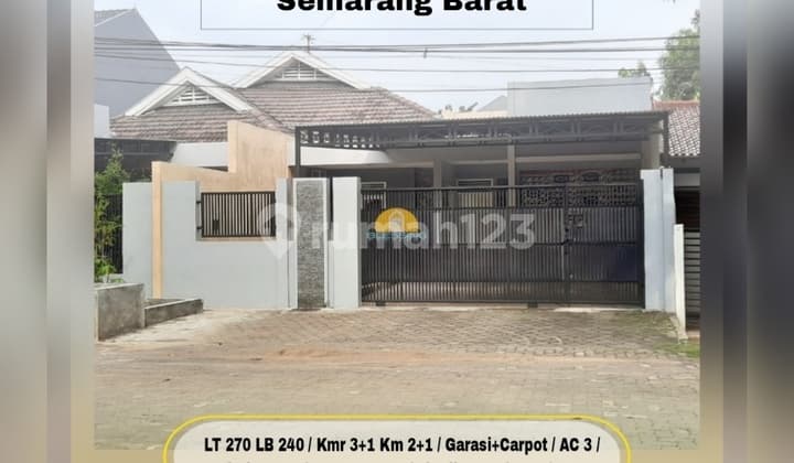 Rumah Dekat Bandara Satu Lantai Siap Pakai Puri Anjasmoro