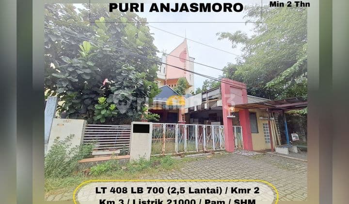 Ruang Usaha Dua Lantai Puri Anjasmoro