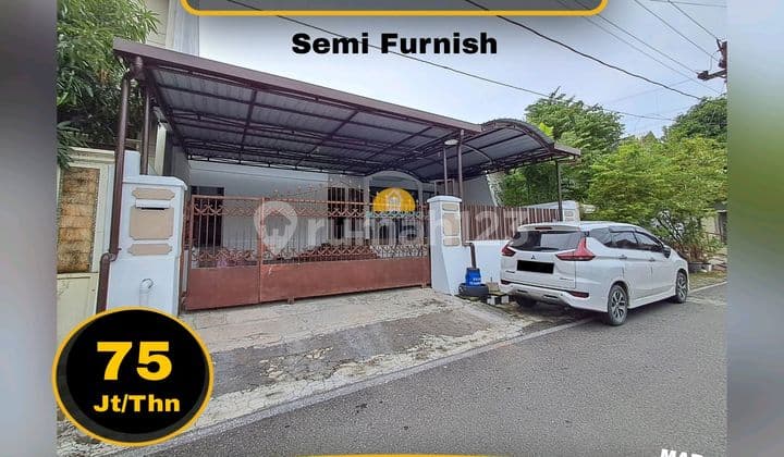 Rumah Siap Pakai Satu Lantai Semi Furnish Semarang Barat