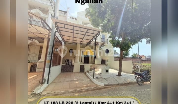 Rumah Siap Pakai Dua Lantai Perumahan.villa Esperanza Ngaliyan