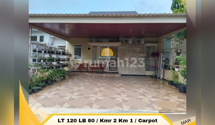 Rumah Furnished Premium Bagus Bukit Semarang Baru