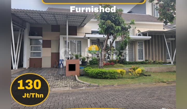 Rumah Furnished Siap Pakai Perumahan Graha Padma