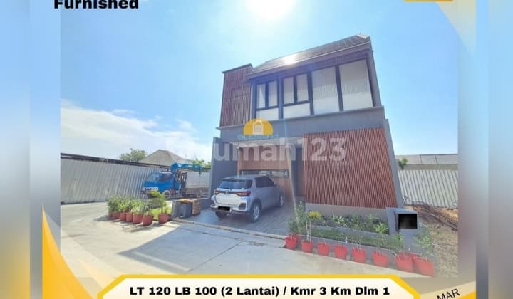 Rumah Bagus Furnished One Gate Perumahan Adivasa Tanah Mas