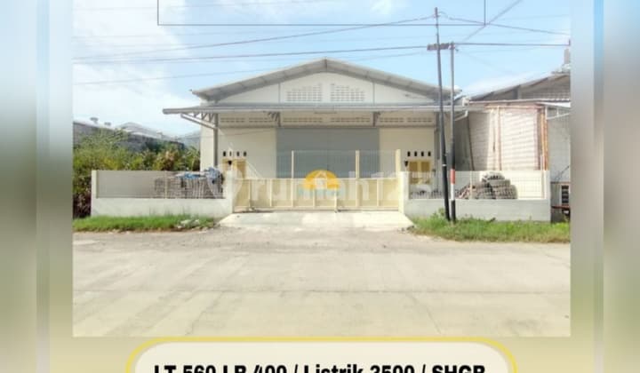 Ready-to-Use Warehouse in Terboyo Industrial Area